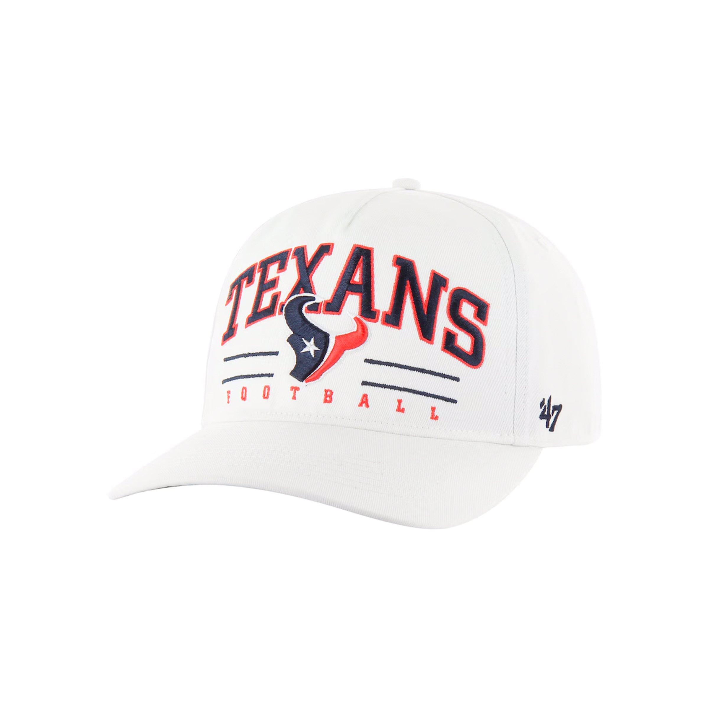 47 Houston Texans Roscoe Hitch Snapback Cap - White - WHITE